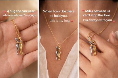 Hugs & Cuddles Necklace ❤️ Ideal Valentines Day Gift | Early Bird Sale
