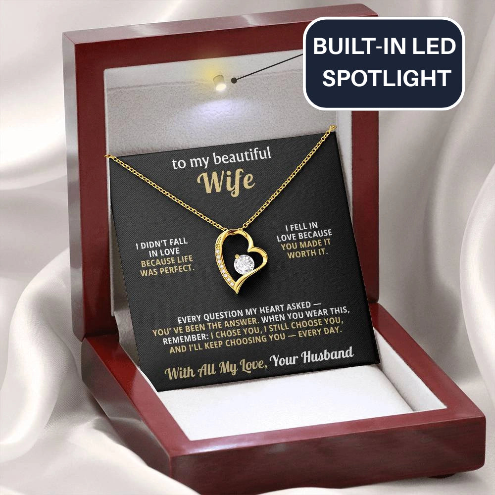 To My Beautiful Wife – I'll Keep Choosing You Every Day