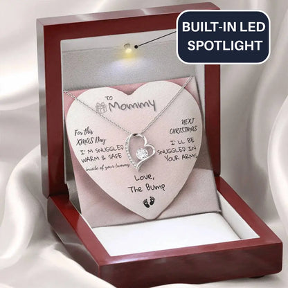 🎄 To My Mommy – Christmas From The Bump Necklace 🎁