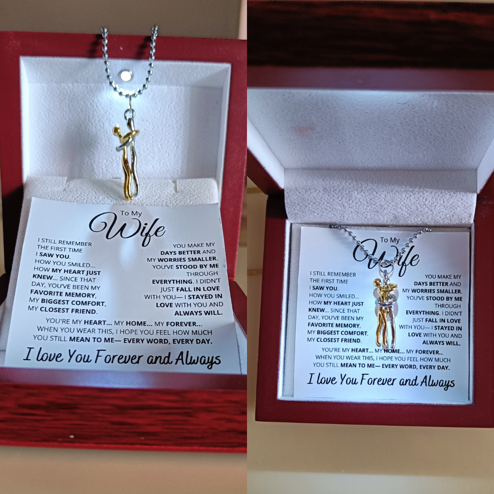 Hugs & Cuddles Necklace ❤️ Ideal Valentines Day Gift | Early Bird Sale