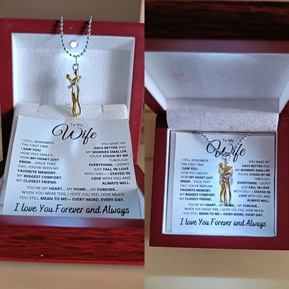 Hugs & Cuddles Necklace ❤️ Ideal Valentines Day Gift | Early Bird Sale