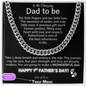 [ALMOST SOLD OUT] To the Amazing Dad To Be Necklace