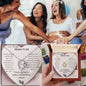 [ALMOST SOLD OUT] "To the Beautiful Mama to Be" – Heart Necklace with Personalized Message Card