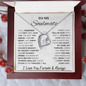 To my Soulmate -  Stood by Me Through Everything Necklace