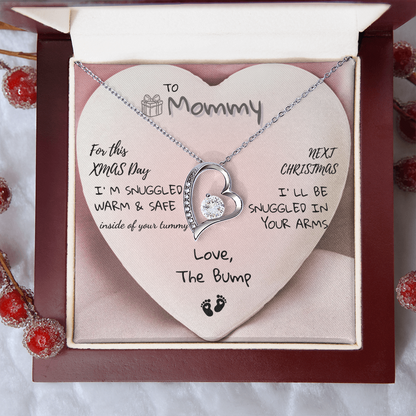 🎄 To My Mommy – Christmas From The Bump Necklace 🎁