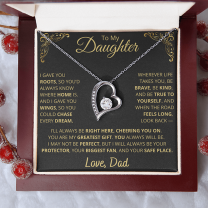 You are my Greatest Gift Daughter Necklace from Dad