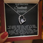 To My Beautiful Soulmate - Forever Love Heart Necklace Gift
