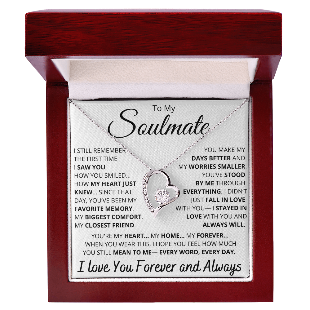 💖 To My Soulmate – I Love You Forever and Always 💍