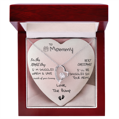 🎄 To My Mommy – Christmas From The Bump Necklace 🎁