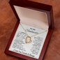 To my Soulmate -  Stood by Me Through Everything Necklace