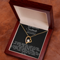 To My Beautiful Soulmate - Forever Love Heart Necklace Gift
