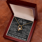 To my Wife - You are my Heart, My Home Necklace