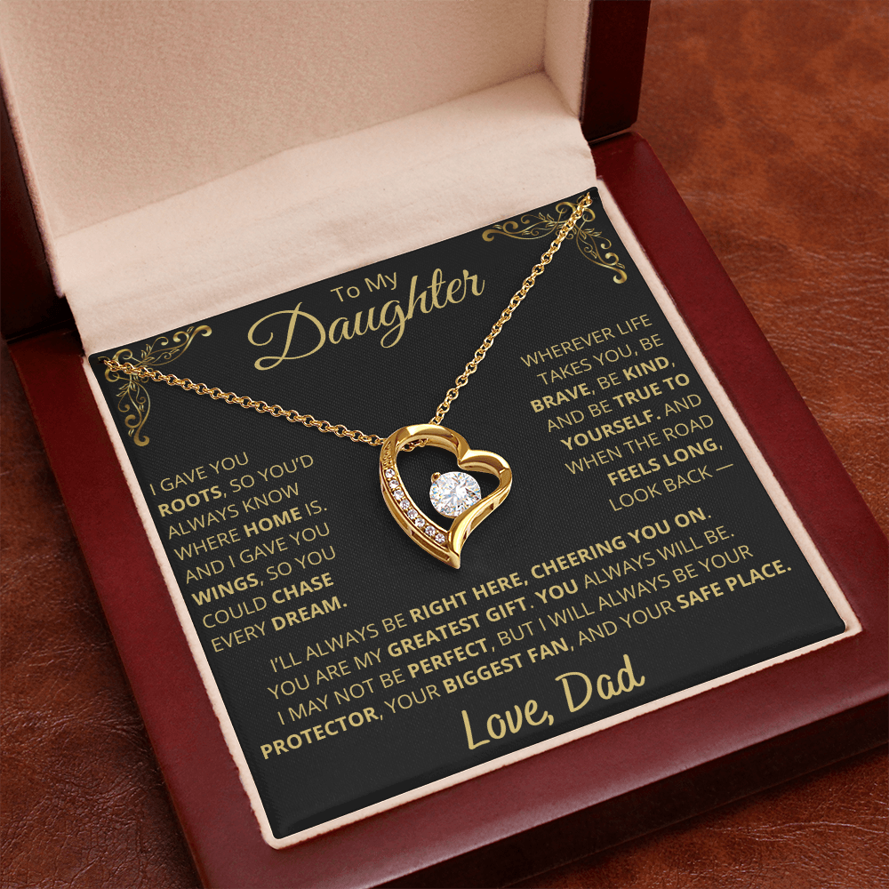 You are my Greatest Gift Daughter Necklace from Dad