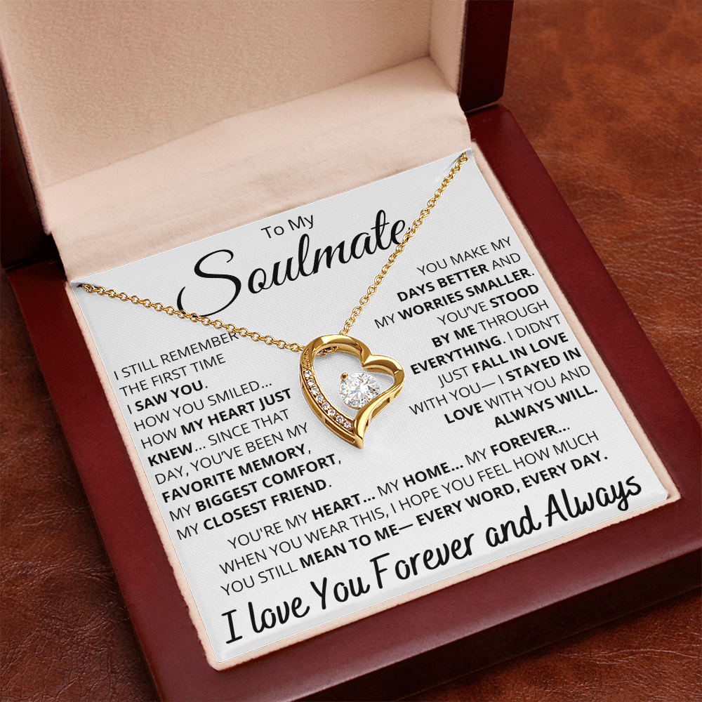 💖 To My Soulmate – I Love You Forever and Always 💍