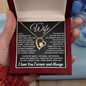 To My Wife - Forever Love Necklace