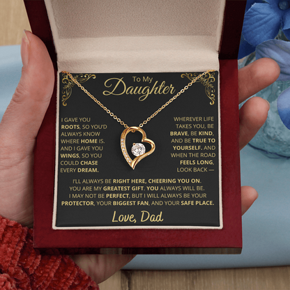You are my Greatest Gift Daughter Necklace from Dad