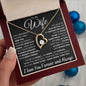 To my Wife - You are my Heart, My Home Necklace
