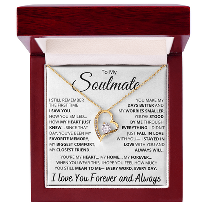 💖 To My Soulmate – I Love You Forever and Always 💍