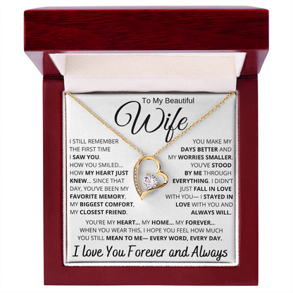 💖 To My Beautiful Wife – I Love You Forever and Always 💍