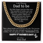[ALMOST SOLD OUT] To the Amazing Dad To Be Necklace