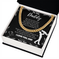 To My Daddy – Cuban Chain Necklace from Son (Father's Day Edition)