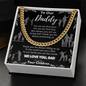 To Our Daddy – Cuban Chain Necklace from Children (Father's Day Gift)