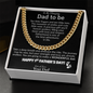 [ALMOST SOLD OUT] To the Amazing Dad To Be Necklace