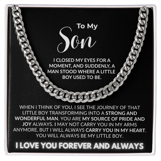 A Powerful Gift from Parent to Son — Because He'll Always Be Your Little Boy