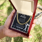 To My Daddy – Cuban Chain Necklace from Son (Father's Day Edition)