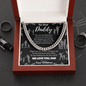 To Our Daddy – Cuban Chain Necklace from Children (Father's Day Gift)
