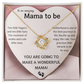 To An Amazing Mama To Be – Love Knot Necklace