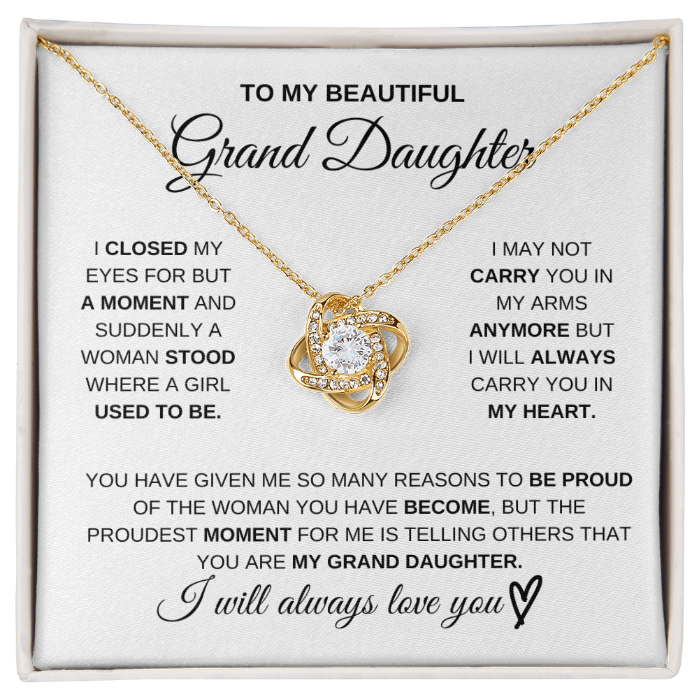 💖 To My Granddaughter – Timeless Keepsake from the Heart 💎