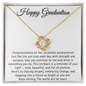 Keep Shining” Graduation Necklace – A Gift to Celebrate Her Strength and Light