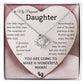 To My Pregnant Daughter – Necklace Gift with Heartfelt “Mama to Be” Message