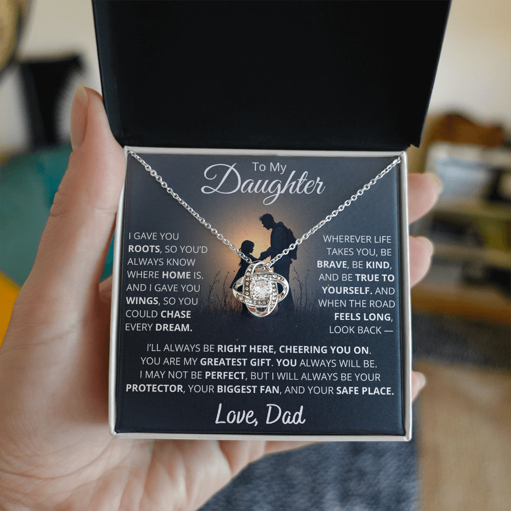 To My Daughter - My Greatest Gift Necklace