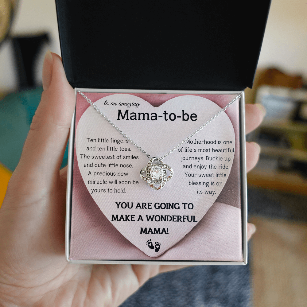 Mama-to-Be Necklace Gift – Baby Shower Gift for Expecting Mom