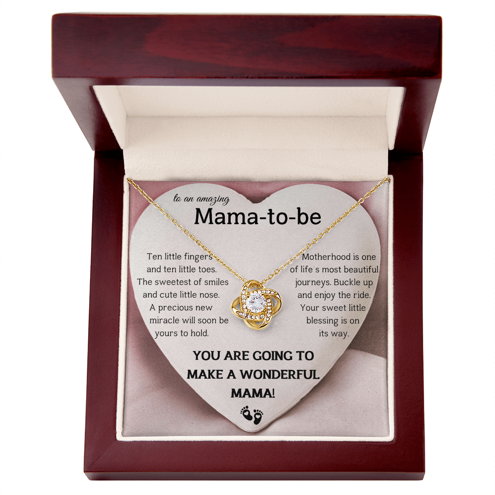 Mama-to-Be Necklace Gift – Baby Shower Gift for Expecting Mom
