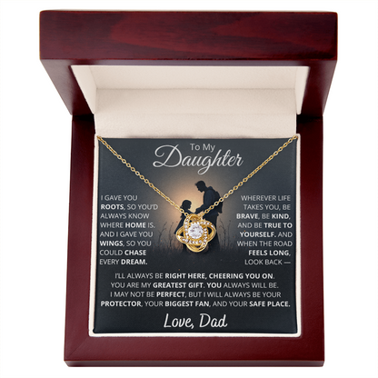 To My Daughter - My Greatest Gift Necklace