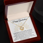 [Almost Sold Out] Happy Graduation Necklace with Message Card - The World will be yours