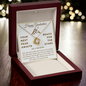 Graduation Necklace Gift with Inspiring Message Card | “Your Next Peak Awaits”