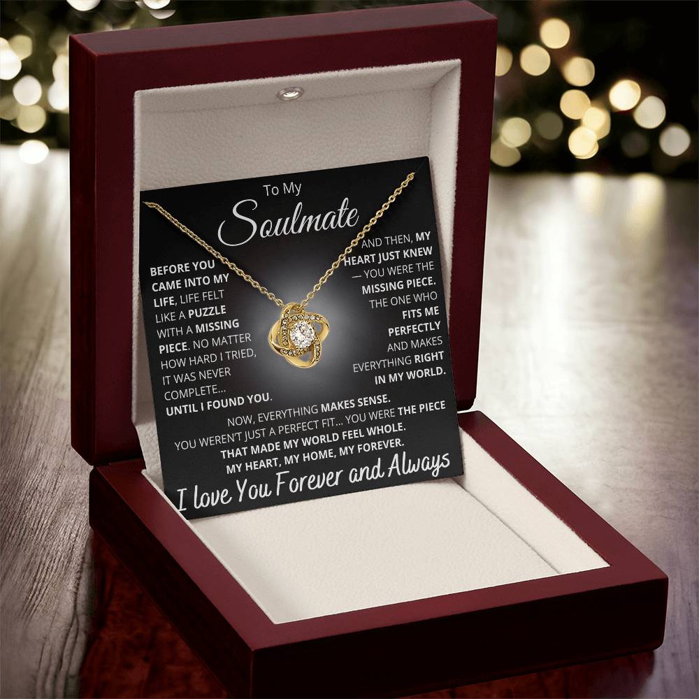To My Soulmate – You Complete Me Necklace