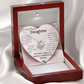 To My Pregnant Daughter – Necklace Gift with Heartfelt “Mama to Be” Message