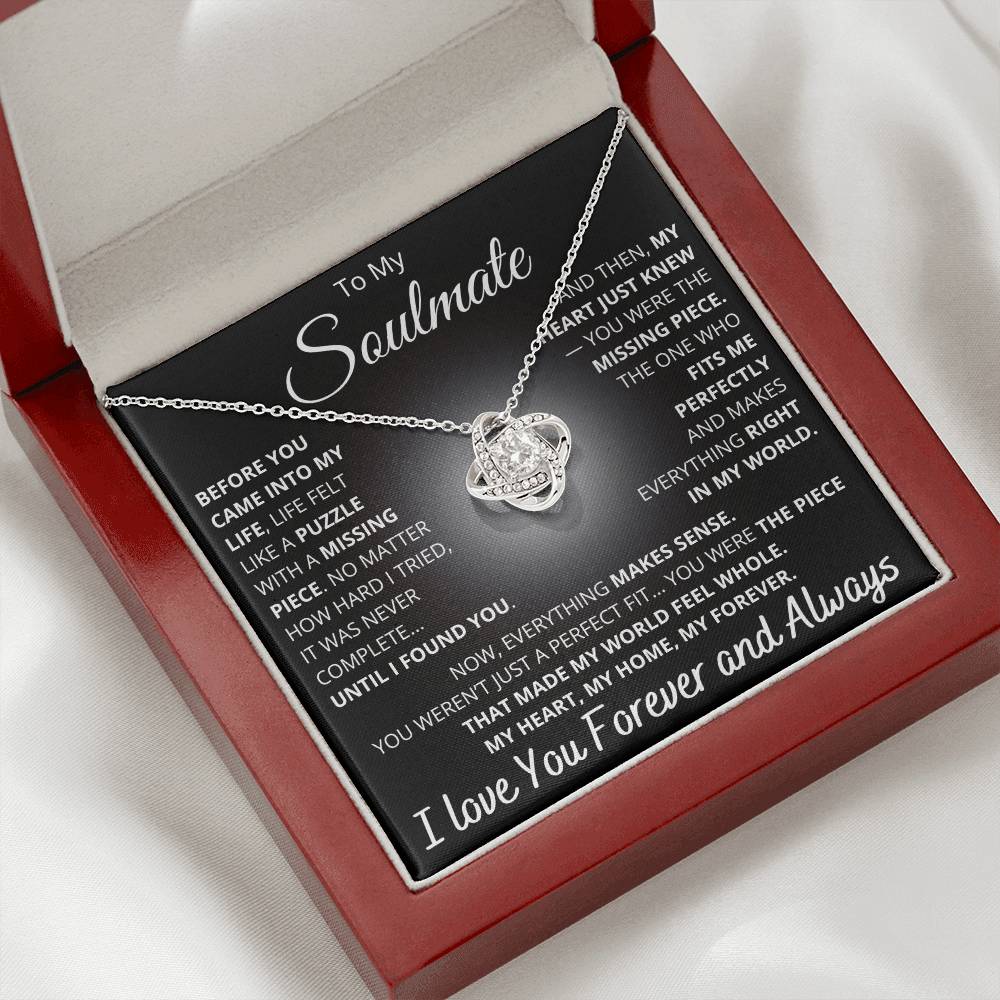 To My Soulmate – You Complete Me Necklace