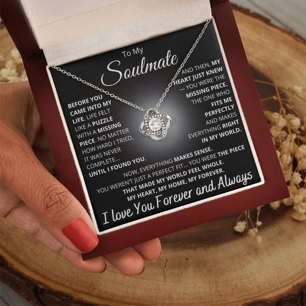 To My Soulmate – You Complete Me Necklace