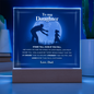 To My Daughter – Moonlight LED Acrylic Gift from Dad