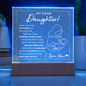 My Dear Daughter – LED Acrylic Nightlight