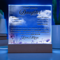 To My Lovely Daughter – LED Acrylic Gift from Mom