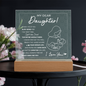 My Dear Daughter – LED Acrylic Nightlight