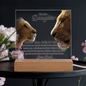 To My Daughter – Lion & Cub LED Acrylic Gift from Dad
