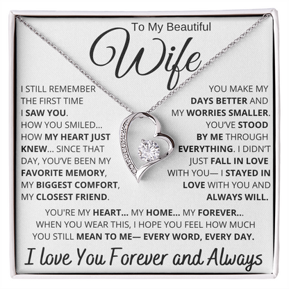 💖 To My Beautiful Wife – I Love You Forever and Always 💍